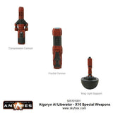 Algoryn AI Liberator combat skimmer - X10 Special weapons