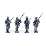 Vendean Musketeers Marching Infantry x4