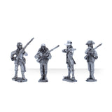 Vendean Musketeers Firing Line Infantry x4