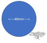 40mm Round MDF Bases