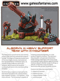 Algoryn AI Heavy Support Team with X-Howitzer