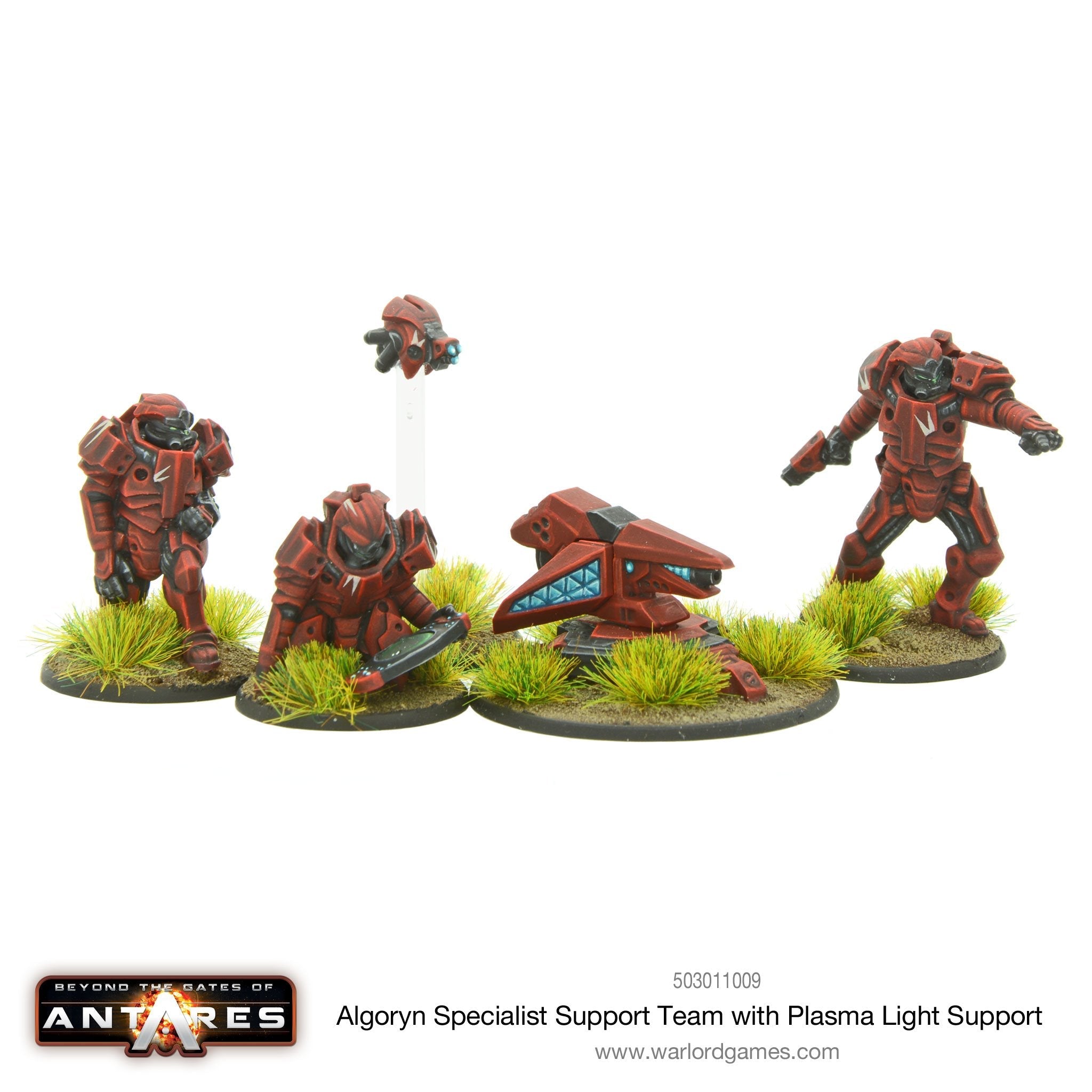 Algoryn specialist support team with plasma light support
