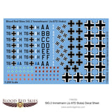 StG 2 Immelmann (Ju 87D Stuka) decal sheet