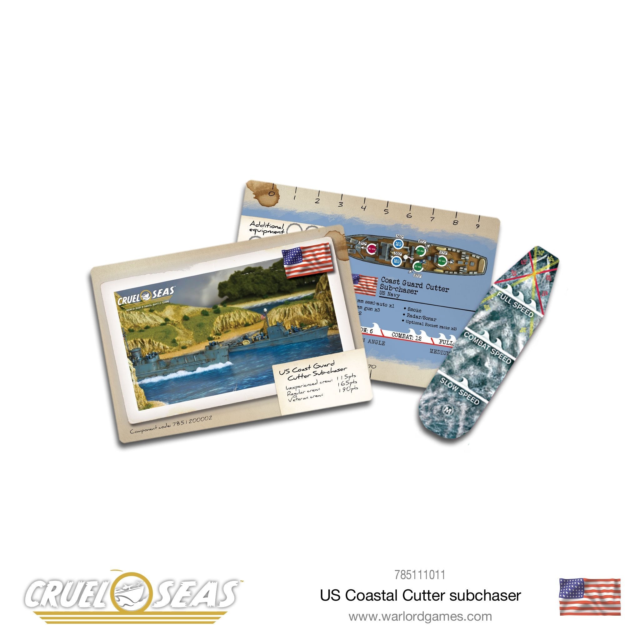 US Coastal Cutter subchaser