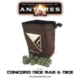 Concord Dice Bag & Dice